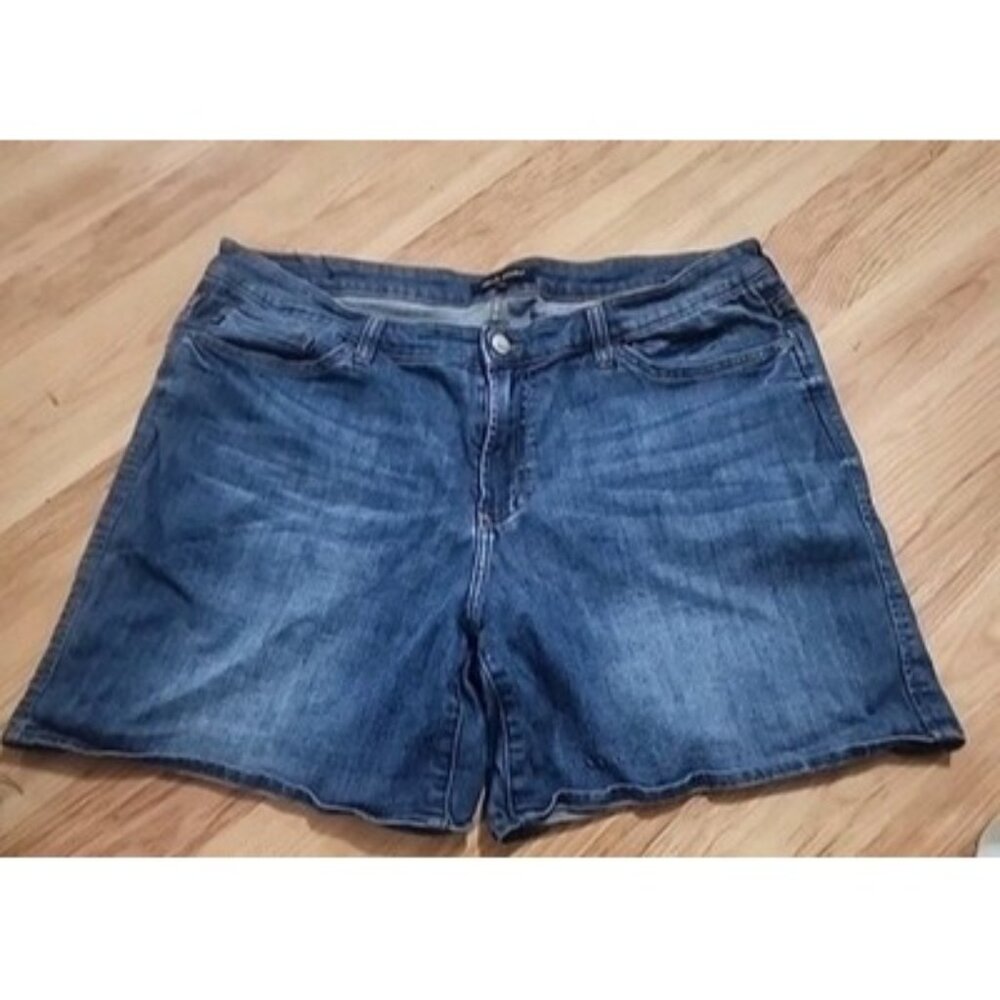 Denim Bluejean Dear John Women's Shorts Hem 32 Stretch Fit 6in Inseam READ